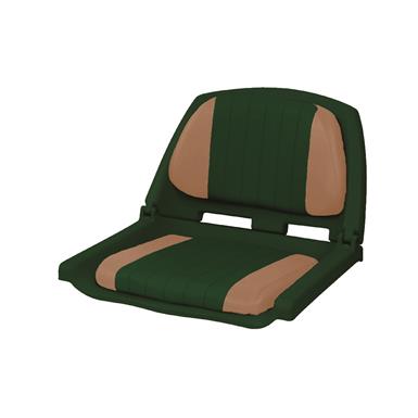 Wise Folding Plastic Fishing Boat Seat with Cushion Pads