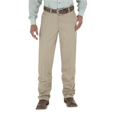 Wrangler Riata Flat Front Relaxed Casual Pants