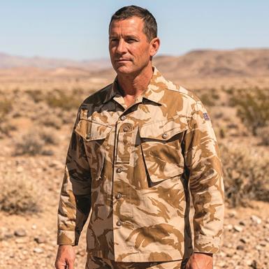 British Military Surplus Desert DPM Tropical Long Sleeve Shirt, New