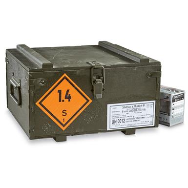 Czech Military Surplus Wooden Ammo Crate, Like New - 672785, Ammo Boxes ...