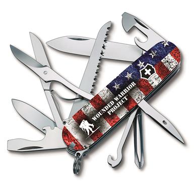 Victorinox Swiss Army Wounded Warrior Project US Flag Fieldmaster Pocket Knife