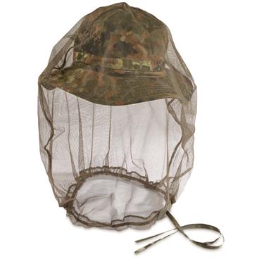 German Military Surplus Mosquito Head Net, 4 Pack, New