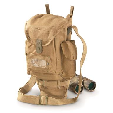 Italian Military Surplus Gas Mask Shoulder Bag, Like New