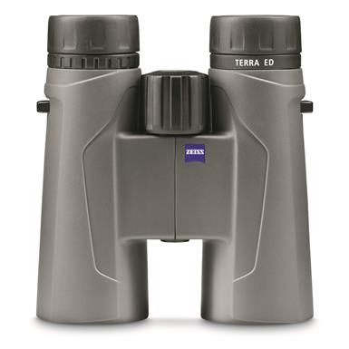 Zeiss Terra ED 10x42mm Binoculars (Cool Gray, 524204 9907)