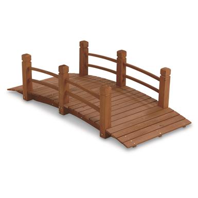 Castlecreek Solar Deck Post Cap Lights 2 Pack 233713 Castlecreek Wooden Garden Bridge