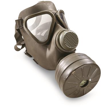 New Finnish Military Surplus M39 Aerator / Gas Mask - 623114, Gas Masks ...