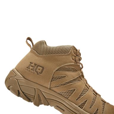 hq issue men's waterproof side zip tactical boots