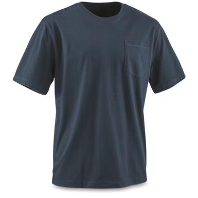 Guide Gear Men's Stain Kicker Short Sleeve Pocket T Shirt With Teflon