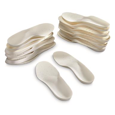 German Military Surplus Molded Insoles, 10 Pairs, New