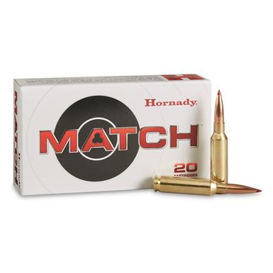 Hornady Match, 6.5mm Creedmoor, ELD Match, 147 Grain, 20 Rounds