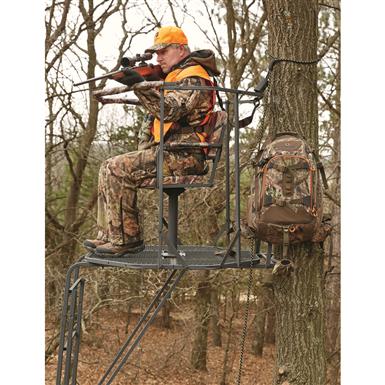 Guide Gear Extreme Deluxe Hunting Climber Tree Stand - 177426, Climbing ...