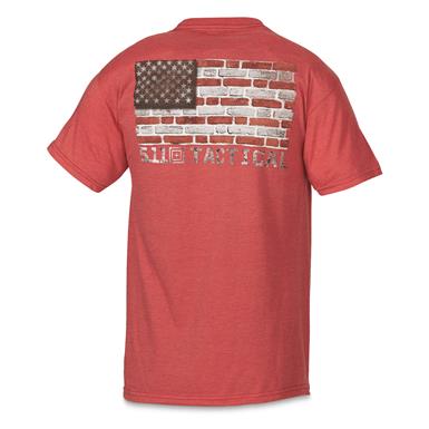 brick red tshirt