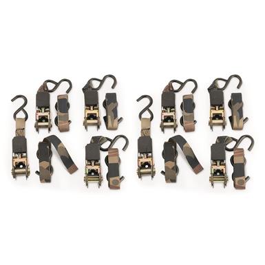 Guide Gear 5' Ratchet Straps, 8 Pack