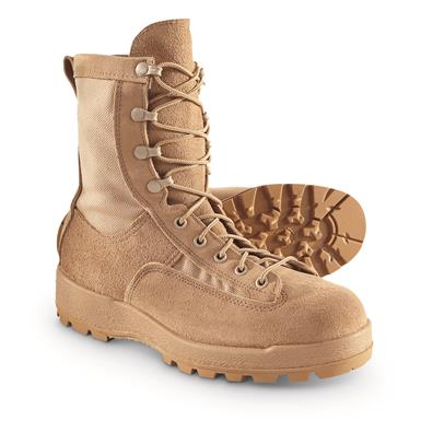 U.S. Military Surplus GORE-TEX Combat Boots, Hot Weather, Used