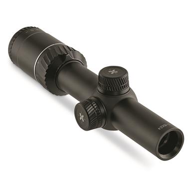 Axeon Long Distance Series, 1-6x24mm, Mil-Dot Reticle, Rifle Scope
