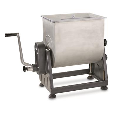 Guide Gear 7 Gallon Stainless Steel Meat Mixer with Tilt