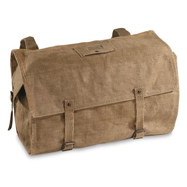 Italian Military Surplus Canvas Large Kit Bag, Used