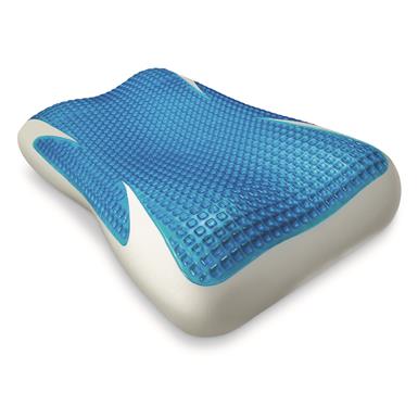 gel pillow cool fiber foam memory ice touch icy broyhill standard pillows