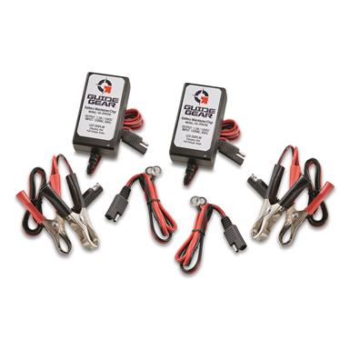 Guide Gear 1.2A Battery Charger/Maintainer, 2 Pack