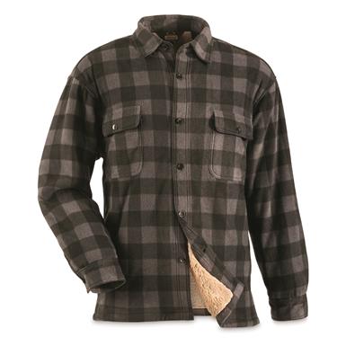 Insulated Plaid Shirt Jacket - 187152, Shirts at Sportsman's Guide