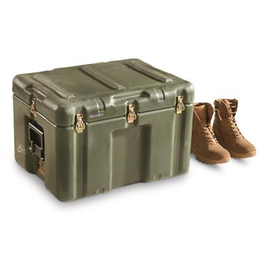 U.S. Military Surplus Hardigg Shipping Case, Used