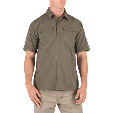 5.11 Tactical Men's Freedom Flex Woven Short Sleeved Shirt