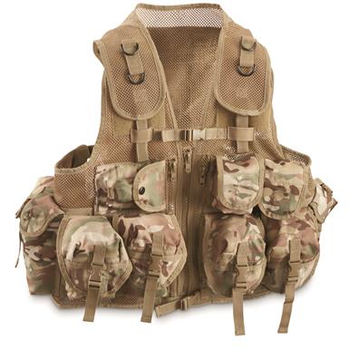 ocp vest tec mil pocket camo military