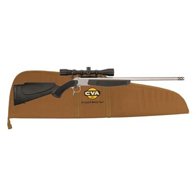 CVA Scout V2, Single Shot, .45-70 Government, 25" Fluted Stainless Barrel,Konus 3-9x40 Scope,1 Round