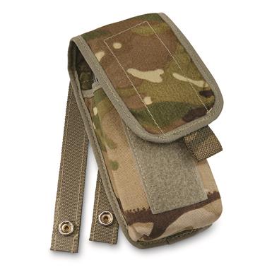20rd Rifle Mag Pouch 4 Military Surplus Green Canvas Go Bag & Four 