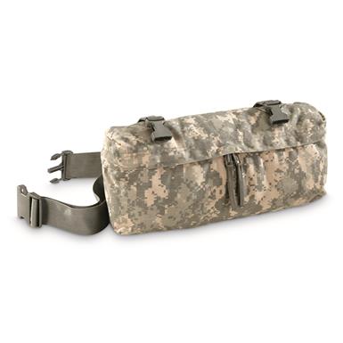 U.S. Military Surplus ACU Waist Pack, 2 Pack, Used