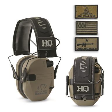 HQ ISSUE Walker's Patriot Series Electronic Ear Muffs