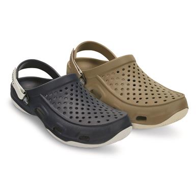 Crocs Men's Swiftwater Deck Clogs - 703405, Boat & Water Shoes at Sportsman's Guide