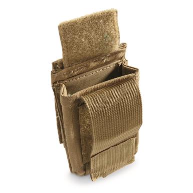 U.S. Military Surplus M4/M16 Speed Load Pouch, Coyote, Used