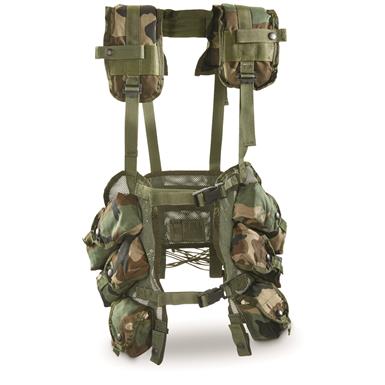 U.S. Military Surplus Load Bearing Tactical Vest, Used