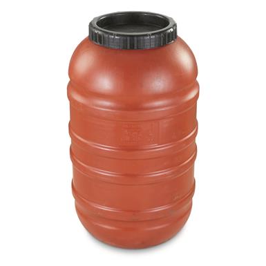 U.S. Military Surplus Waterproof Food Grade 58 Gallon Barrel, Used