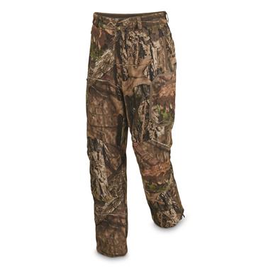 fleece camo pants