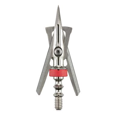 Rage Hypodermic Mechanical Crossbow, 2-Blade, 100-Grain Broadheads, 3 Pack