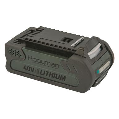 Hooyman Cordless 40 Volt Lithium Battery