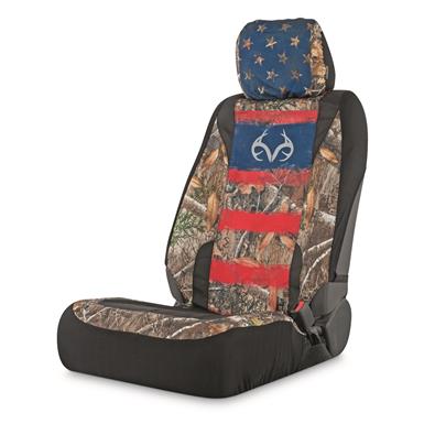 Americana Low-back Seat Cover, Realtree Edge