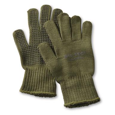 Mil-Tec Gripper Gloves, Foliage Green