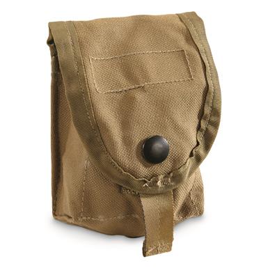 U.S. Military Surplus Frag Grenade Pouches, 2 Pack, New