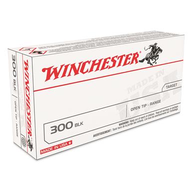 Winchester White Box, .300 AAC Blackout, Open Tip, 125 Grain, 20 Rounds