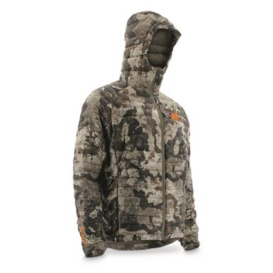 nomad hunting duo hoodie jacket down veil cervidae