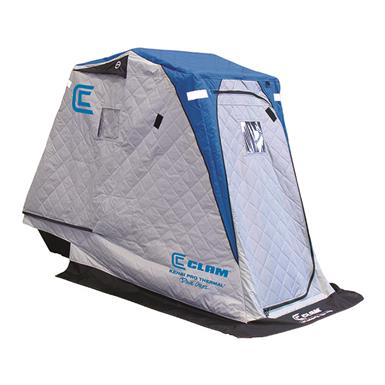 Clam Kenai Pro Insulated Thermal Ice Shelter