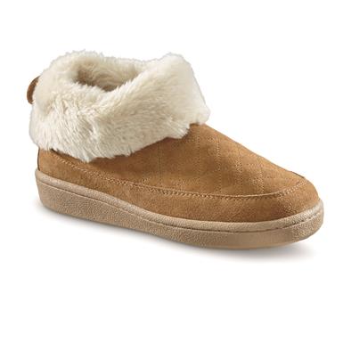 Guide Gear Women's Quilted Bootie Slippers