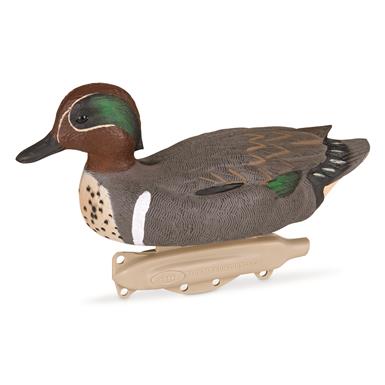 Flambeau Storm Front Green Winged Teal Decoys, 6 Pack
