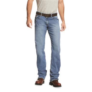Ariat Men's Rebar M4 Relaxed DuraStretch Basic Bootcut Jeans