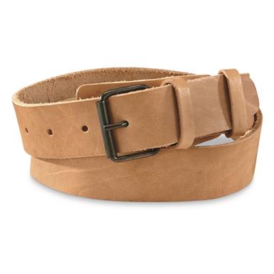 Hungarian Military Surplus Enlisted Leather Belt, New