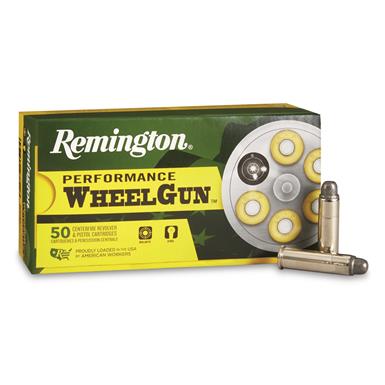Remington Performance WheelGun, .357 Magnum, LSWC, 158 Grain, 50 Rounds