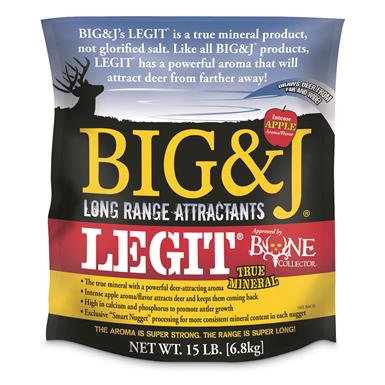 Big & J Legit True Mineral Attractant